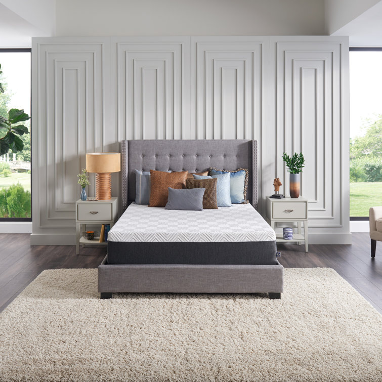 Sealy Copper Chill 12" Medium Graphite Infused Gel Memory Foam Mattress